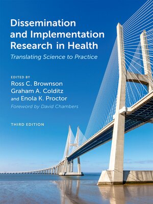 cover image of Dissemination and Implementation Research in Health